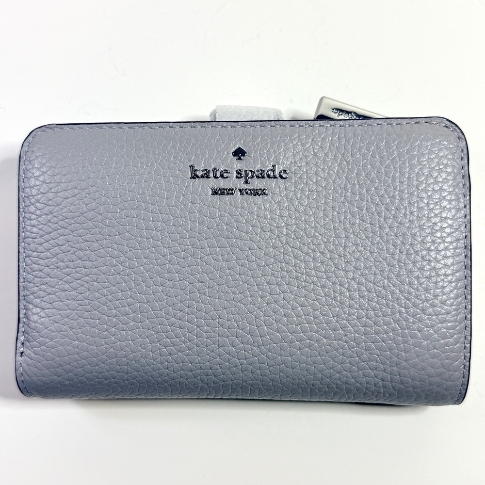 Kate Spade ♠️  Lena Medium Wallet Gray NWT